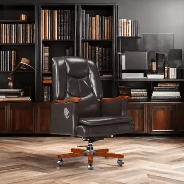 Executive Elite Leather Office Chair image 2