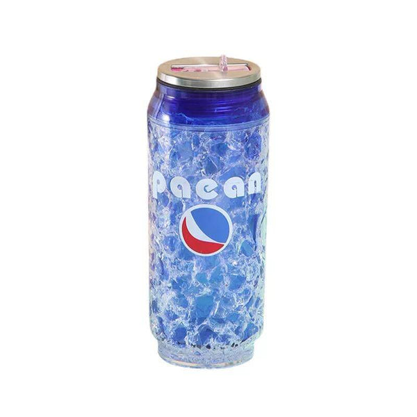 Cold Drink Crystal Can with Straw 400ml image 3