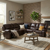 Modern Upholstered 3 Seater Couch in a stylish living room setting with decorative accents.