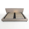 Modern Hotel Upholstered Platform Bed Frame with a sleek design and sturdy wooden slats for mattress support.