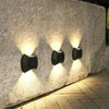 Perfect Dealz 4 PCS Waterproof Solar Energy Wall Lamp