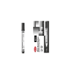 10 pcs Refillable Black Whiteboard Marker with round tip and packaging, ideal for clear writing and organization.