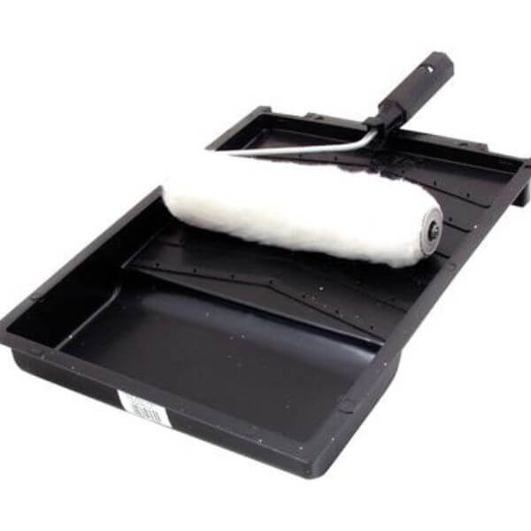Perfect Dealz Metal Handle Paint Roller and Tray Set