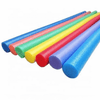 Colorful Small Pool Noodle assortment featuring blue, red, yellow, green, and purple pool noodles for swimming and water games.