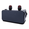 Perfect Dealz Retro Bluetooth Karaoke Speaker with Dual Microphones