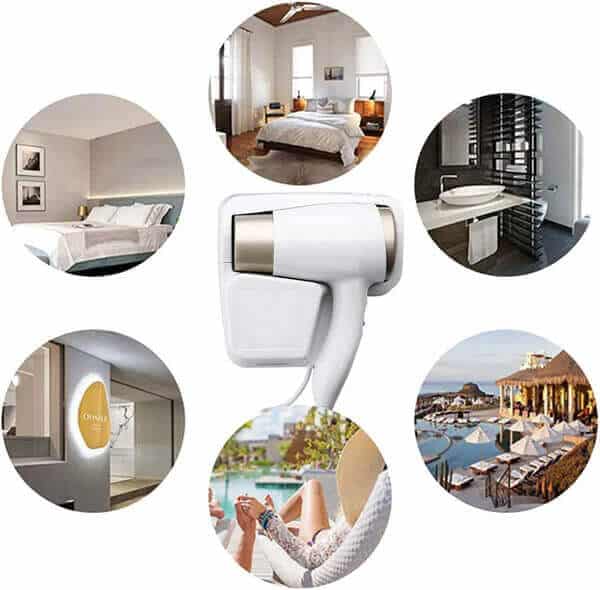 Perfect Dealz Wall-Mounted Hair Dryer