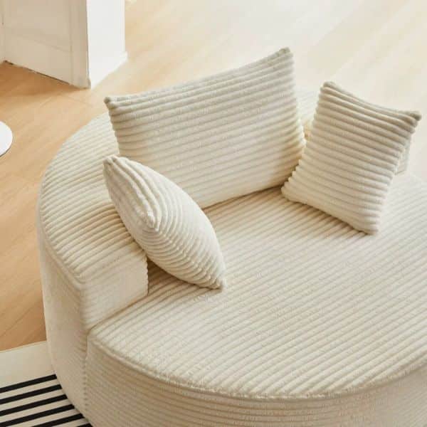 Perfect Dealz Plush Round Lounge Chair