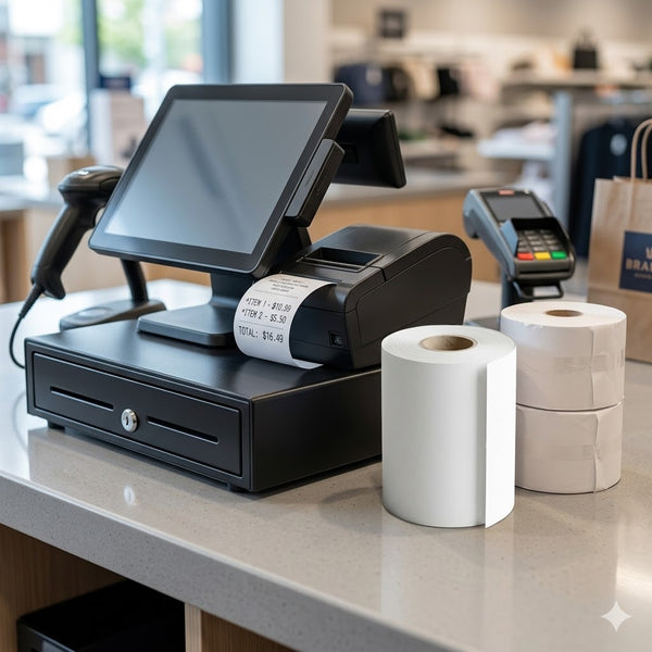 Thermal Paper Rolls Speedpoint Credit Card Receipt Pack