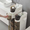 3 Tiers Slim Bathroom Storage Cabinet image 2