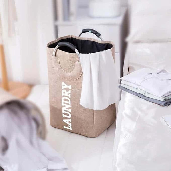Perfect Dealz Large Laundry Basket with Aluminum Handle