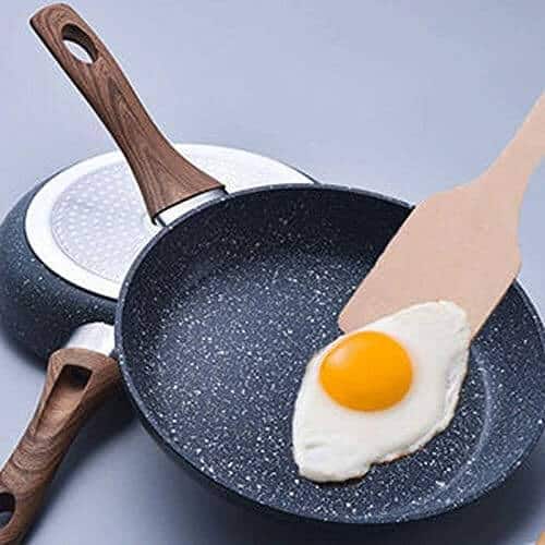 Perfect Dealz Black Aluminum Non-Stick Frying Pan - 24 cm