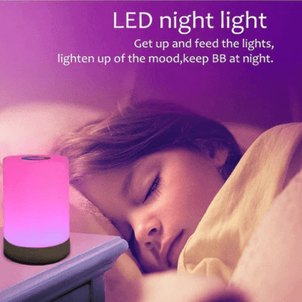 Perfect Dealz Colour-Changing Touch-Control LED Night Light