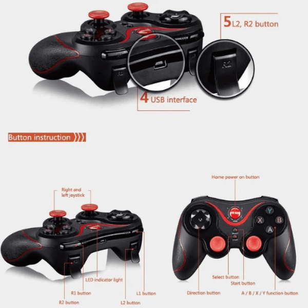 Perfect Dealz Wireless Bluetooth Gamepad – Ergonomic & High-Performance