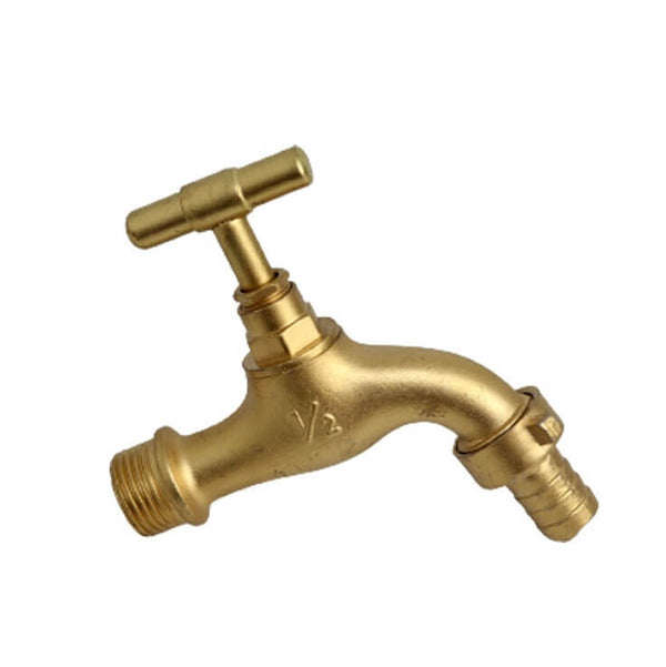 Brass Garden Hose Bib Tap 1/2" image 0