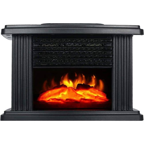 Perfect Dealz 1000W Mini Electric Fireplace Heater with Remote Control