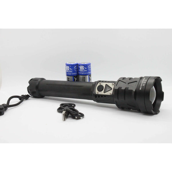 Perfect Dealz Power Beam Rechargeable LED Flashlight