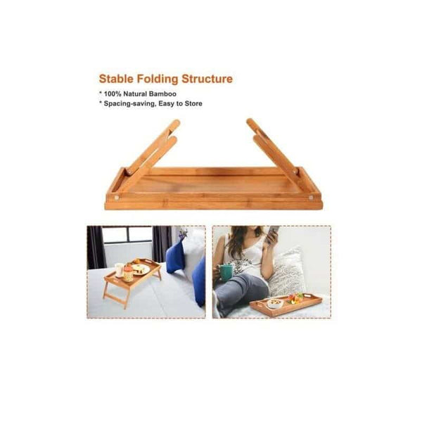 Perfect Dealz Bamboo Folding Table
