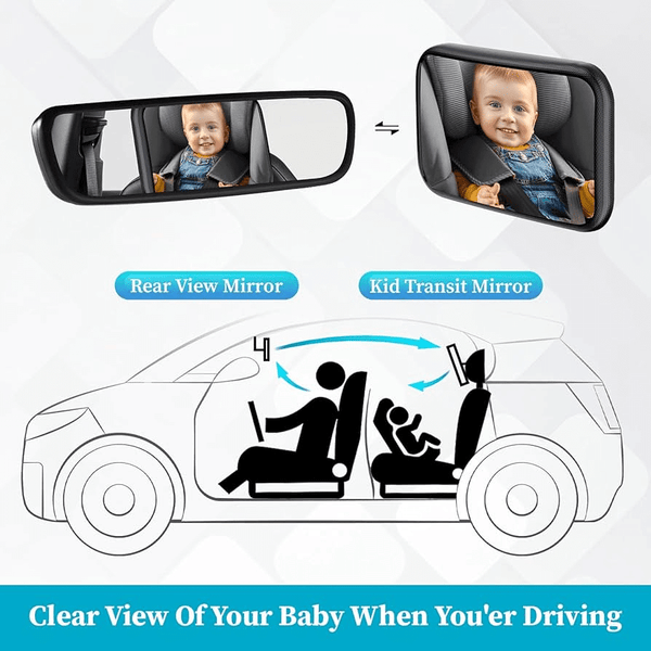 Perfect Dealz BabyView 360 Car Mirror