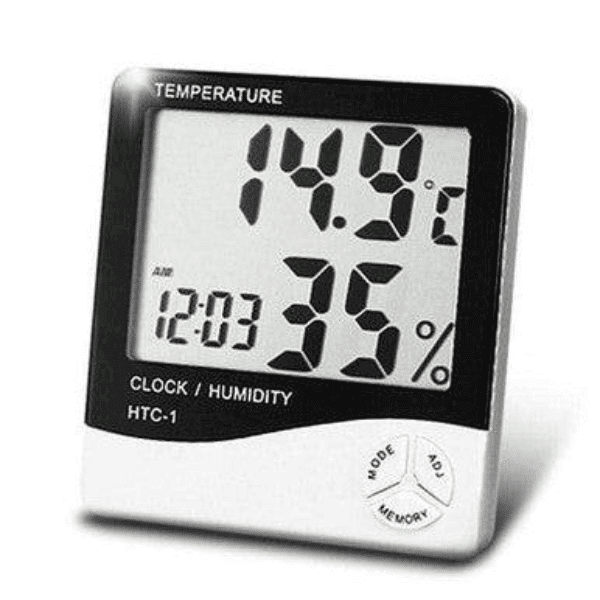 Perfect Dealz Digital Thermometer & Hygrometer with LCD Display