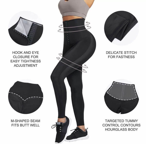 Perfect Dealz Tummy Sweat Pants High Waist Leggings