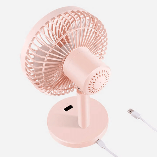 Perfect Dealz LED Digital Display USB Charging Timing Fan