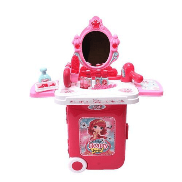 Little Deluxe Beauty Play Set in Luggage Trolley 3 in 1 image 1