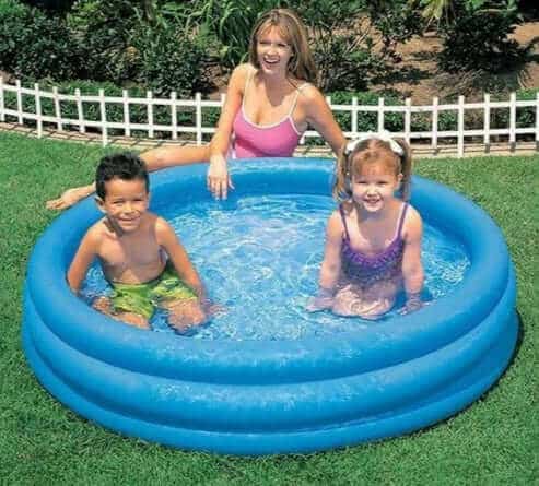 Perfect Dealz Crystal Blue Inflatable Kids Pool