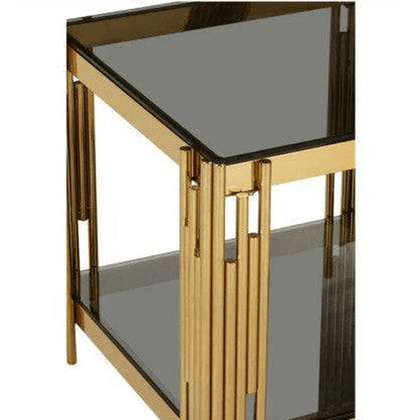 Perfect Dealz Gilded Glint Gold Side Table