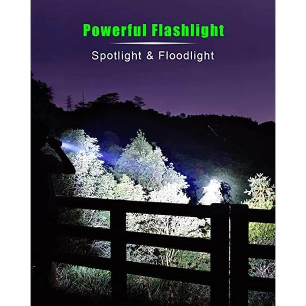 Perfect Dealz Power Beam Rechargeable LED Flashlight