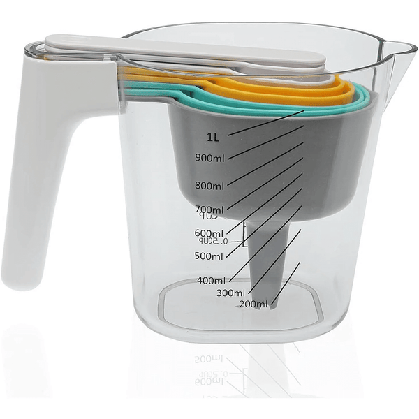 Perfect Dealz 9 Piece Stackable Measuring Cup Set
