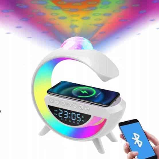 Perfect Dealz LED Disco Wireless Charger Speaker