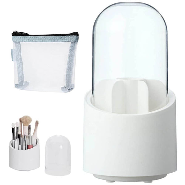 Perfect Dealz Rotating Makeup Brush Storage Box