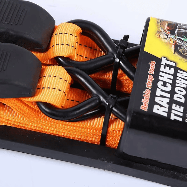 Perfect Dealz 2pcs 1"x15FT Ratchet Tie Down Set