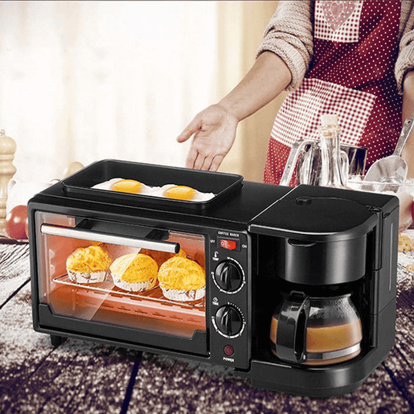 Perfect Dealz 3 in 1 Mini Oven Electrical Breakfast Maker