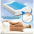 So Cool Pillow Memory Comfort Ergonomic Pillow with memory foam for spinal alignment.