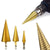 Perfect Dealz 3 Piece High Speed Steel Step Drill Set