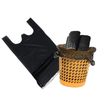 10*100pcs Mini Black Plastic Bags image 4