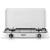 Perfect Dealz Portable Stainless Steel Two Cooktops Gas Stove