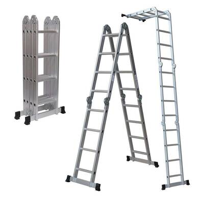 Perfect Dealz 6.7M Aluminium Multi-Purpose Ladder