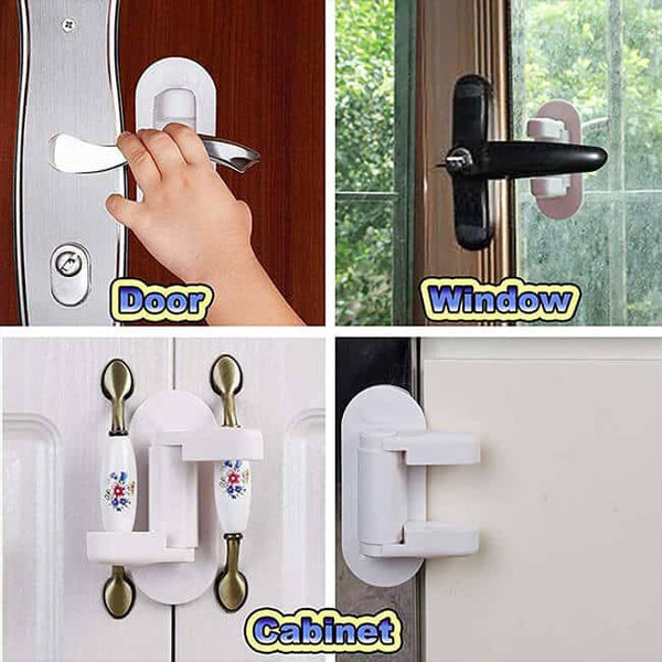 Child Proof Door and Window lever lock image 1