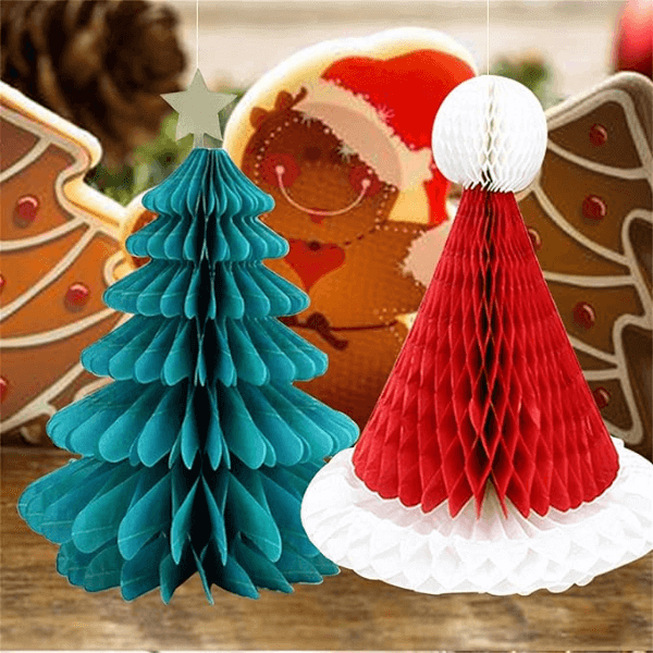Perfect Dealz Festive Honeycomb Table Decor Centre-piece