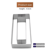 Perfect Dealz 2-Piece Stainless Steel Dessert Cake Mold Set