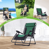 Folding Patio Recliner Chair with Adjustable Headrest image 0