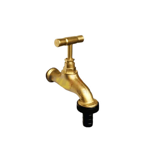 Brass Garden Hose Bib Tap 1/2" x 3/4" image 0