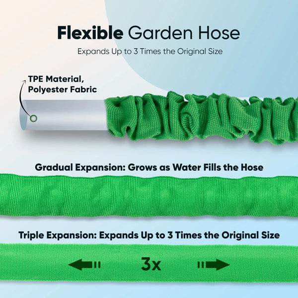 Garden Expandable Hose Pipe 22.5m