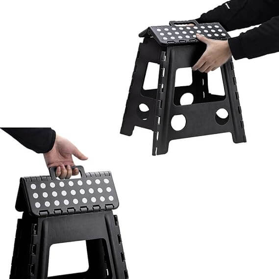 Folding Plastic Step Ladder Stool image 3