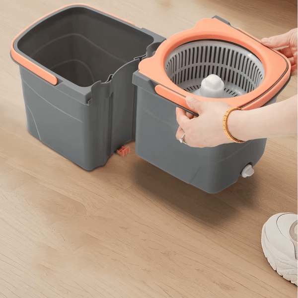 Perfect Dealz 360° Rotating Microfibre Magic Spin Mop & Bucket