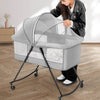 Perfect Dealz Baby Rocker Bassinet Crib & Co-Sleeper with Detachable Mosquito Net