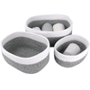 Perfect Dealz Set of 3 Woven Storage Baskets