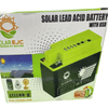 Portable Solar Rechargeable Lead Acid Battery with USB image 0